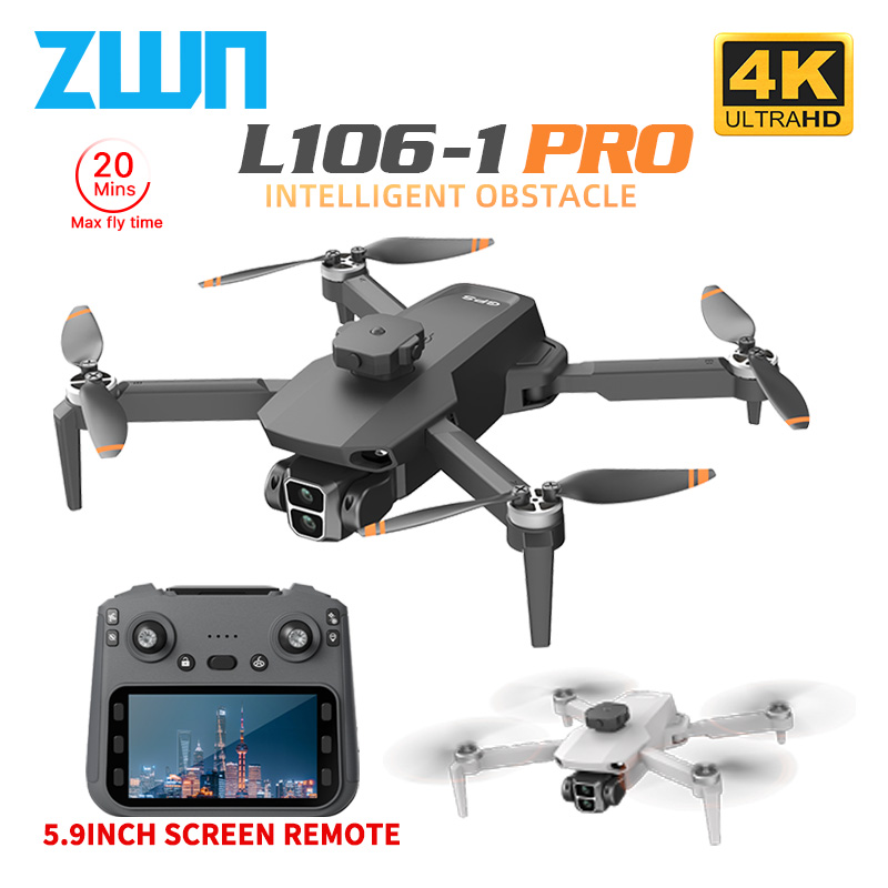 Drone Camera Wide Angle - L106-1PRO GPS طائرة بدون طيار احترافية