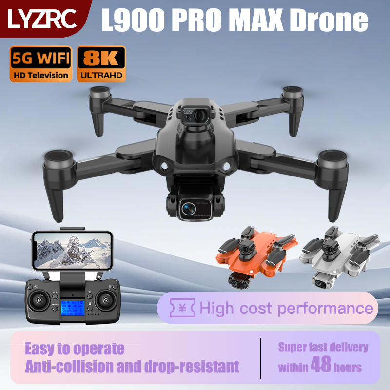 Drone Camera Night Vision - LYZRC L900 PRO MAX تجنب العوائق