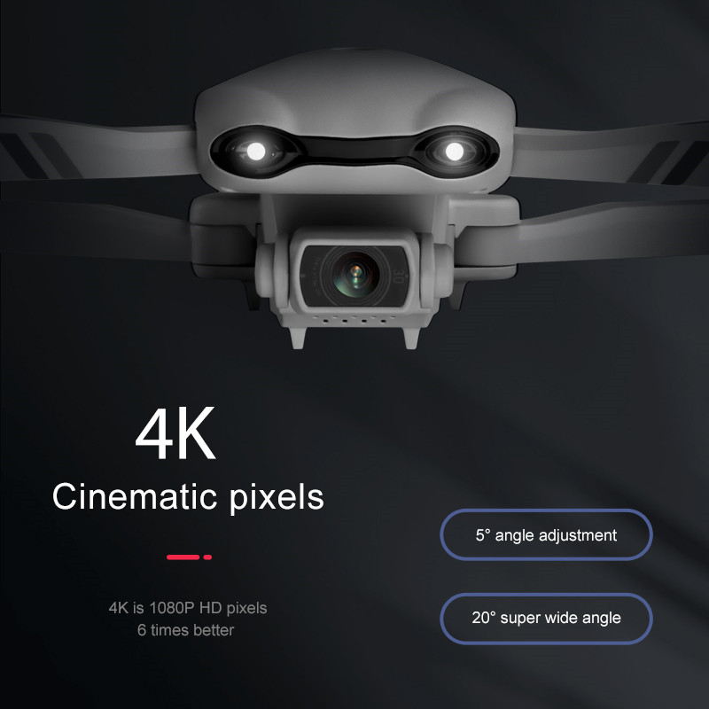 كاميرا مزدوجة جديدة بدقة 4K عا - مراجعة Drone Camera Wide Angle وسعره