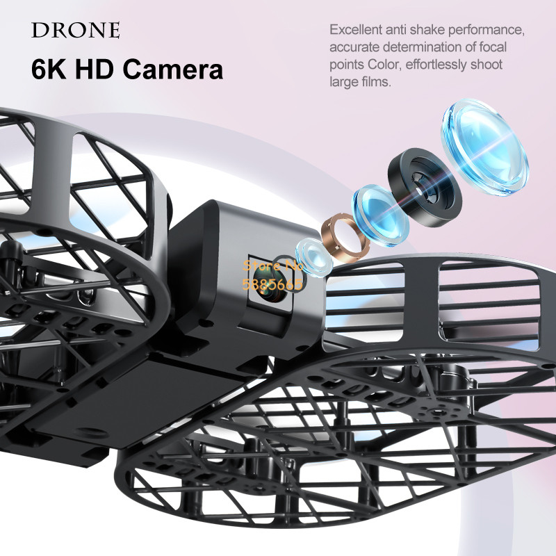كاميرا 8K عالية الدقة 360 °    - مراجعة Drone Camera Lens وسعره