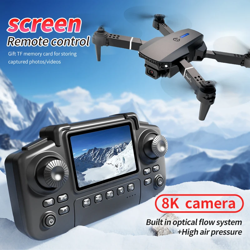 طائرة بدون طيار احترافية E88 P - مراجعة Drone Camera Hd وسعره