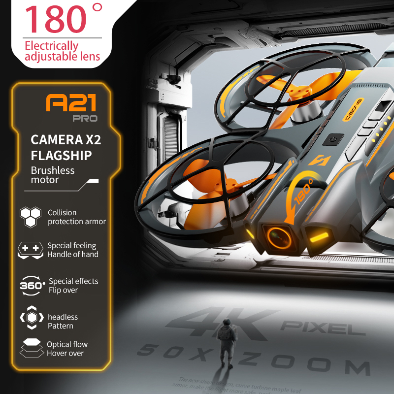 طائرة بدون طيار A21 جديدة بكام - مراجعة Drone Camera Hd وسعره
