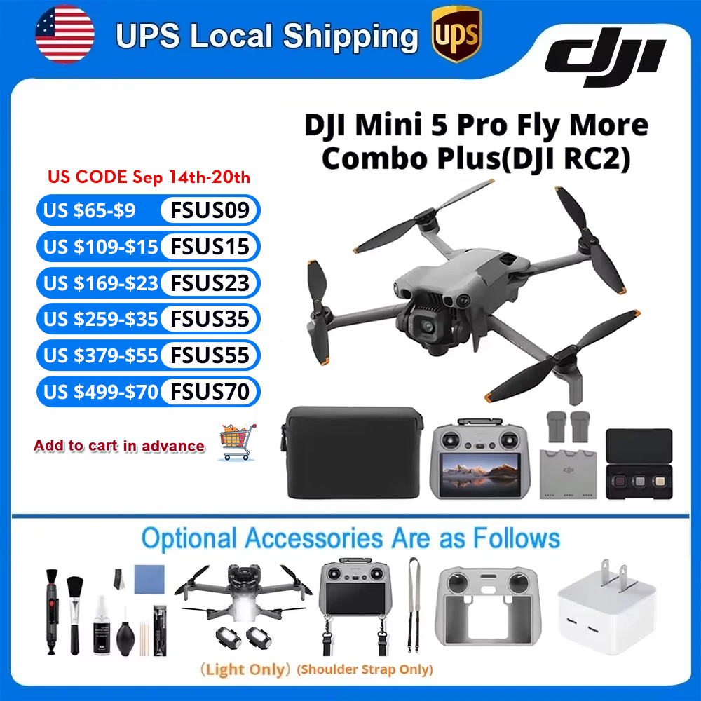طائرات DJI بدون طيار مزودة بكا - مراجعة Drone Camera Vlog وسعره