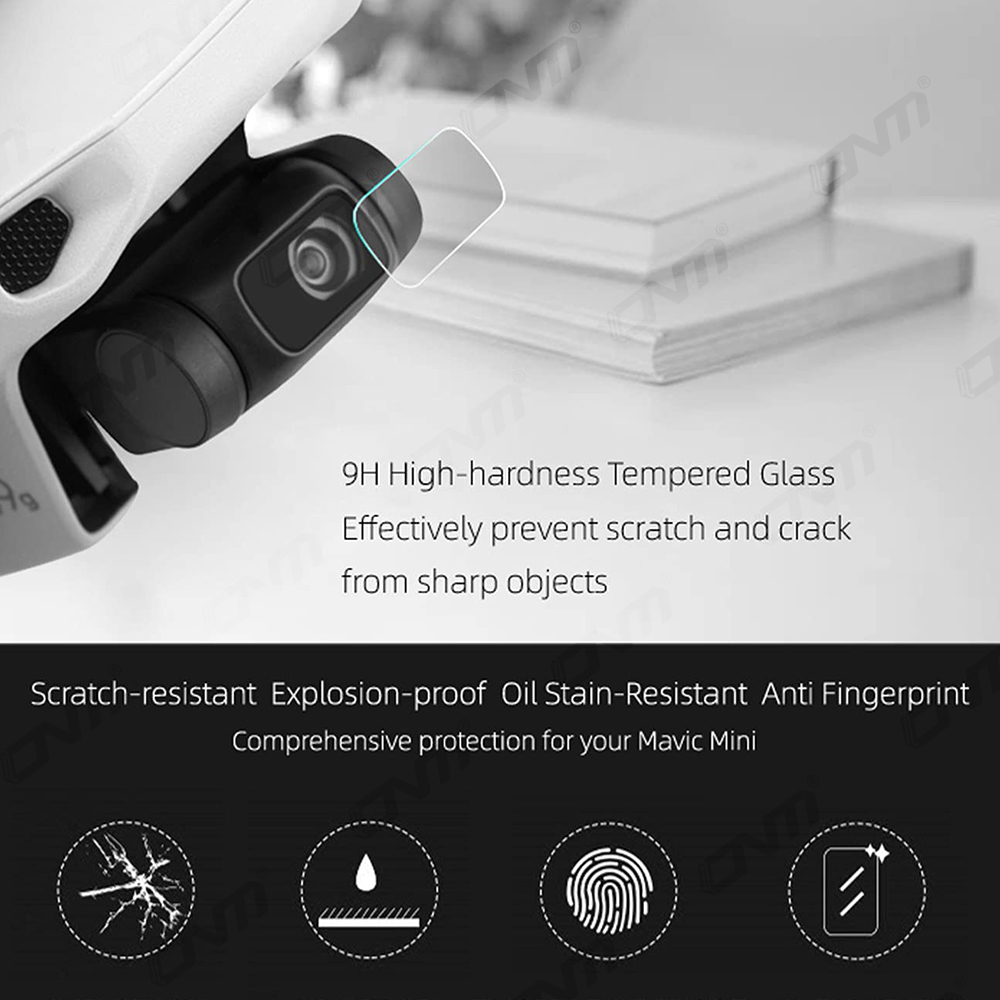 [3 قطع] واقي عدسة من الزجاج ال - مراجعة Drone Camera Lens وسعره
