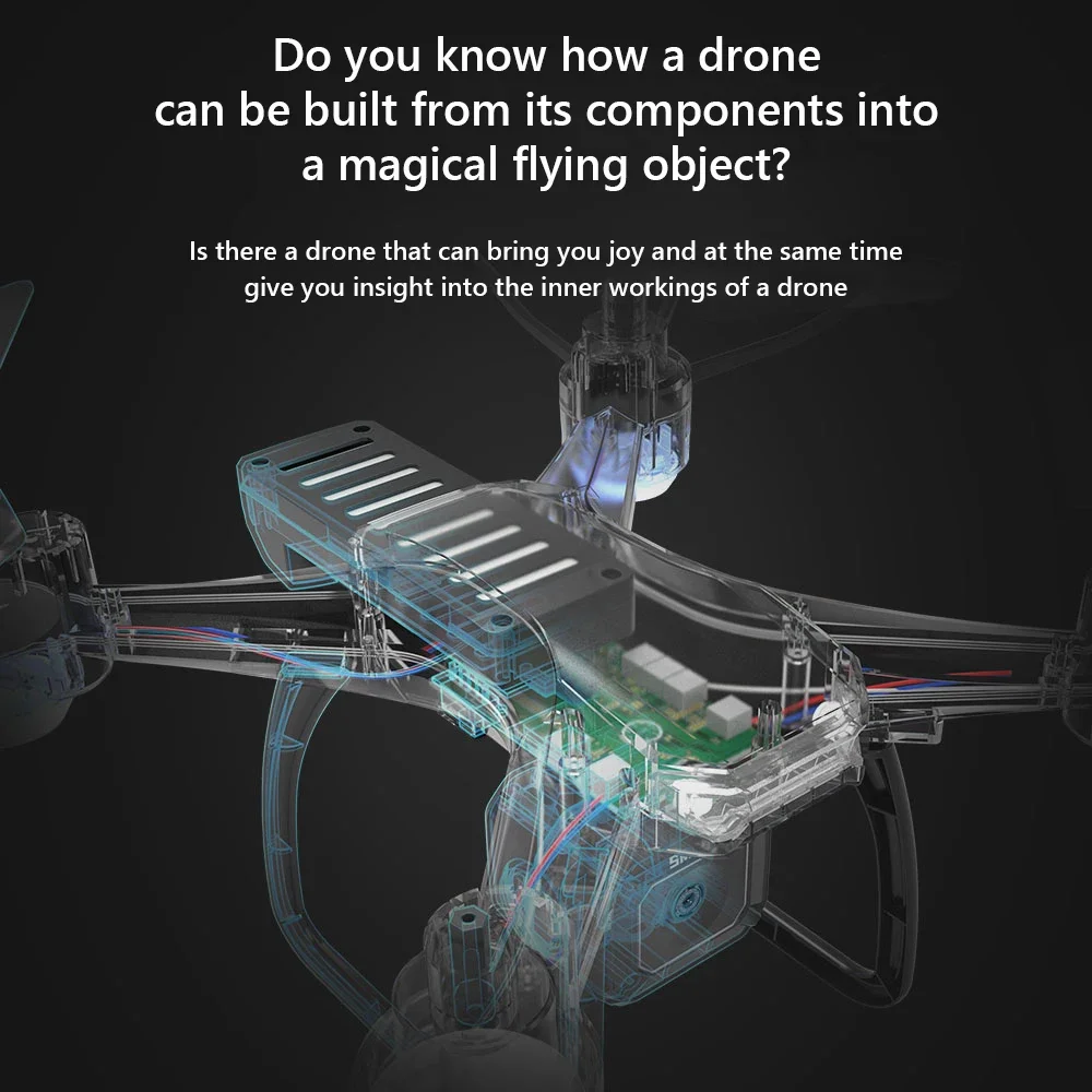 JJRC H108 لتقوم بها بنفسك مجمو - مراجعة Drone Camera Lens وسعره