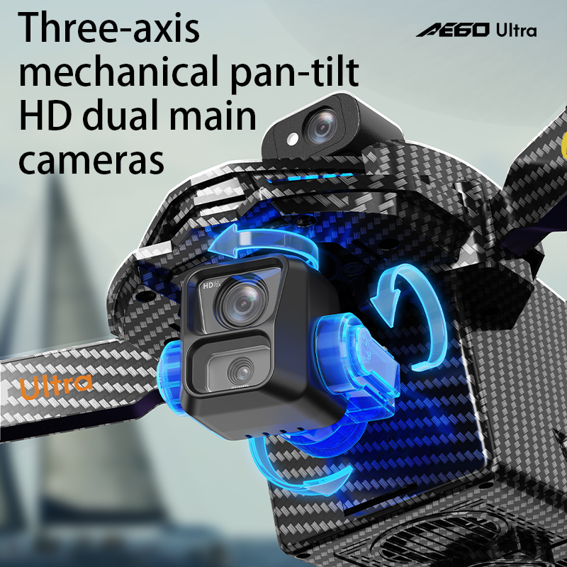 AE60 نظام تحديد المواقع بدون ط - مراجعة Drone Camera Lens وسعره