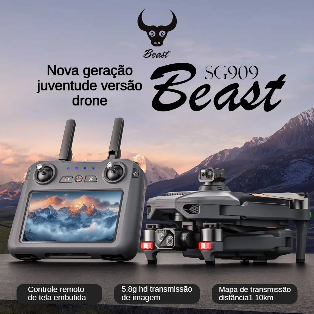 ZLL SG909 SG909MAX طائرة بدون  - مراجعة Drone Camera Lens وسعره